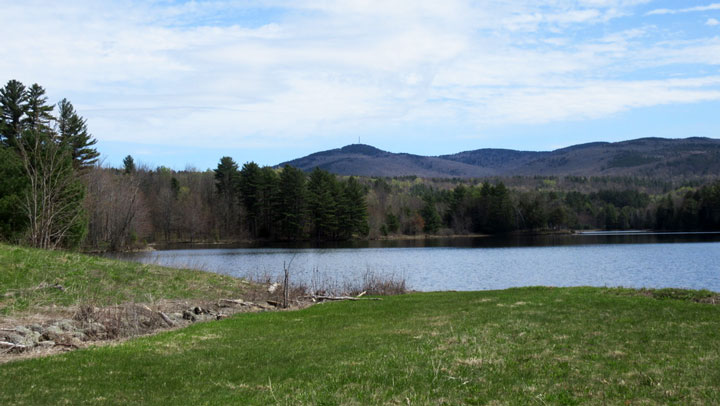 Gunnison Lake and Mount Sunapee