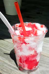 Tiger's Blood Shaved Ice