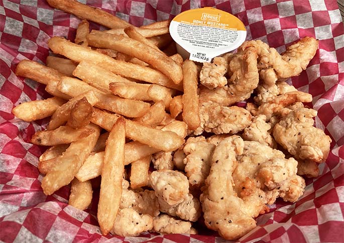 Chicken Dippers with Fries & Dipping Sauce