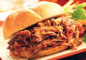 BBQ Pulled Pork Sandwhich