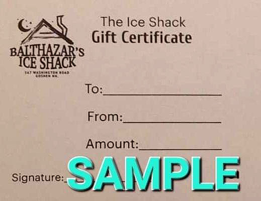 gift certificate